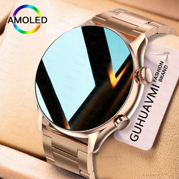 AMOLED Smartwatch Women Men GPS
