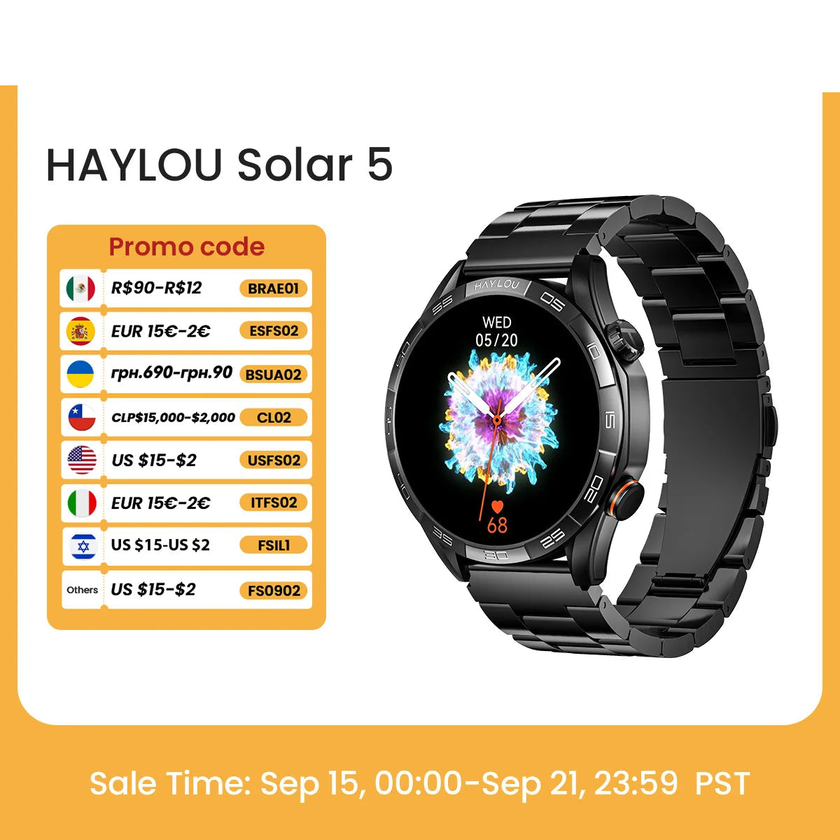HAYLOU Solar 5 Smartwatch