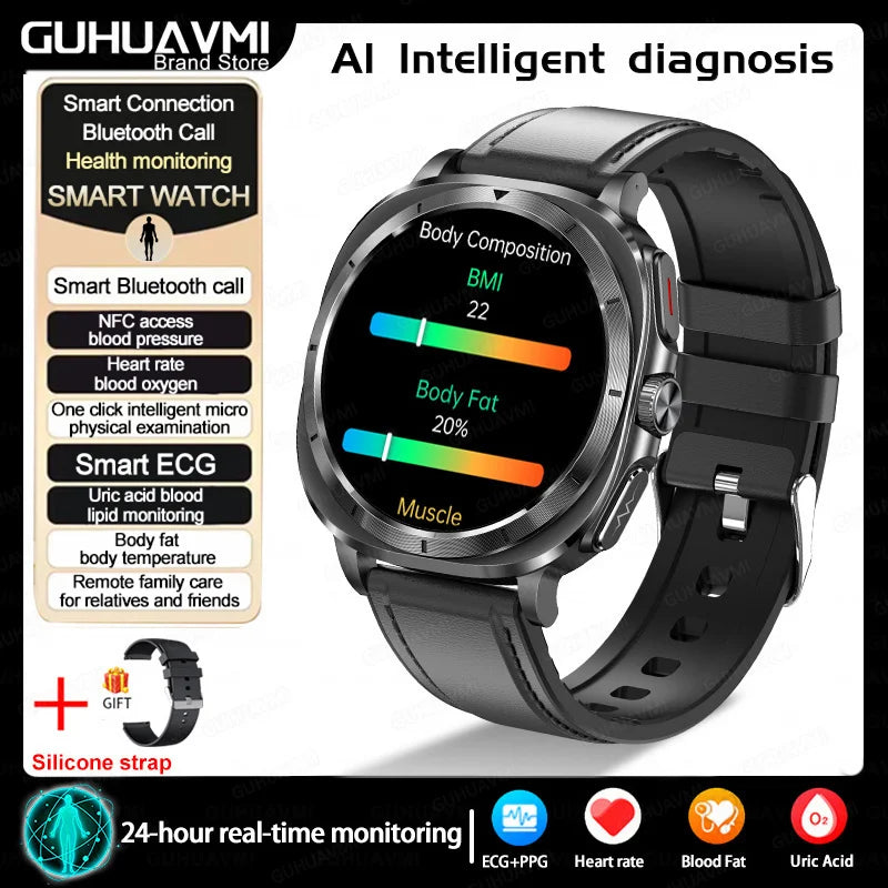 Smart Health Watch Uric Acid